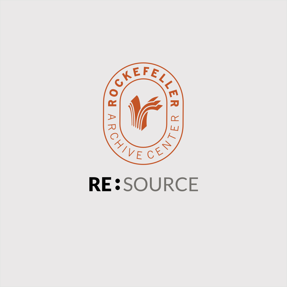 Rockefeller Archives Center stamp logo