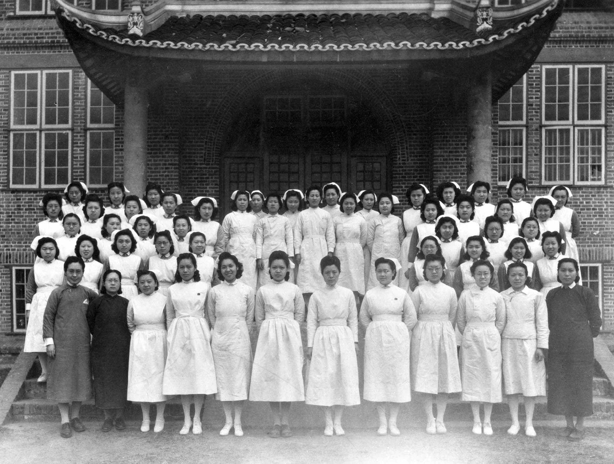 PUMC Nurses March 1946 West China Union University Display - REsource